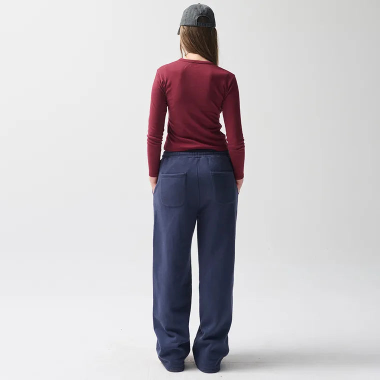 Spodnie dresowe z szeroką nogawką wide oversize NOWEAR