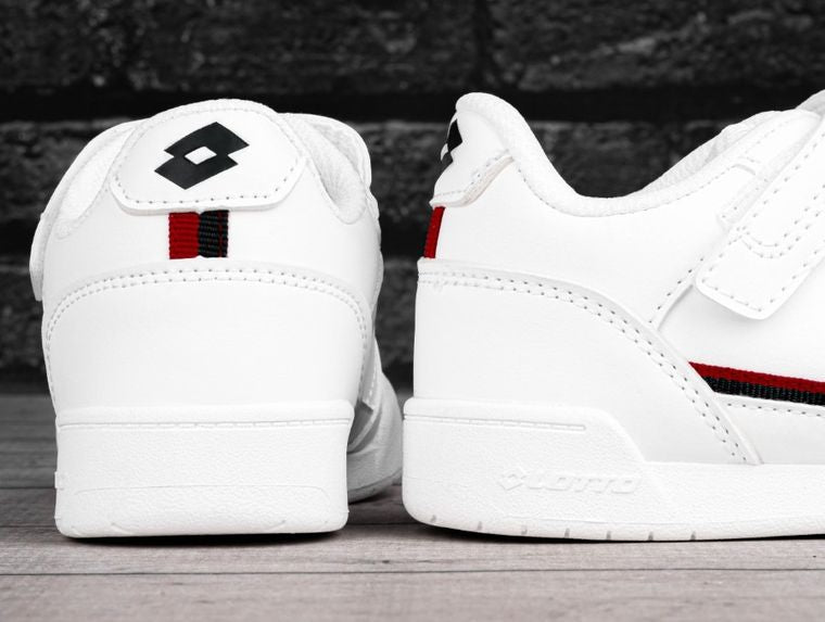 Buty sportowe chłopięce, białe, Lotto