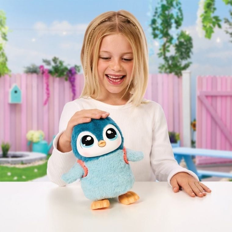 Little Live Pets, Chodzący Pingwinek Kiwaczek, maskotka interaktywna ze smyczą