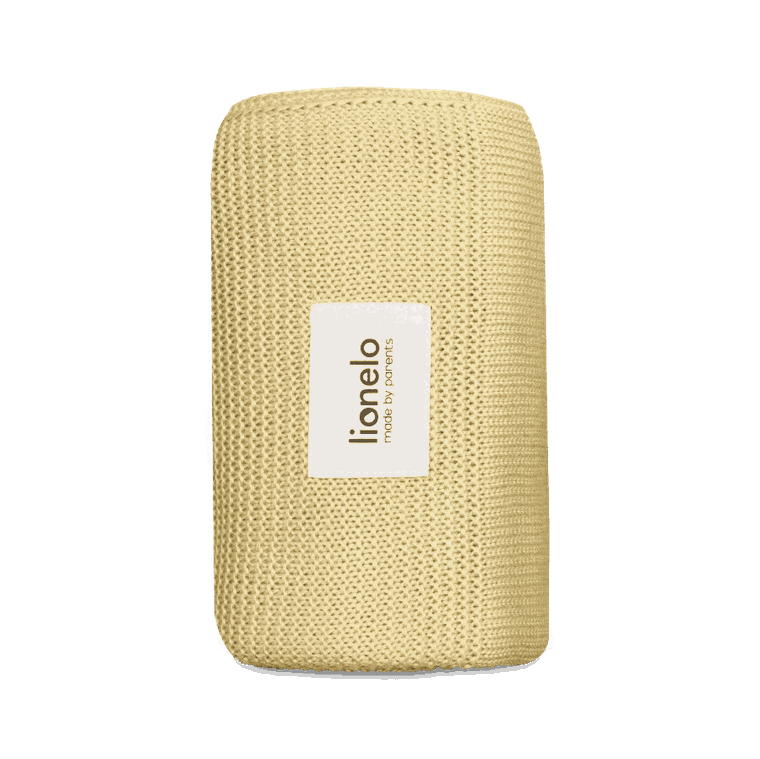 Lionelo, Bamboo Blanket, kocyk bambusowy, Beige Sand, 75x100 cm