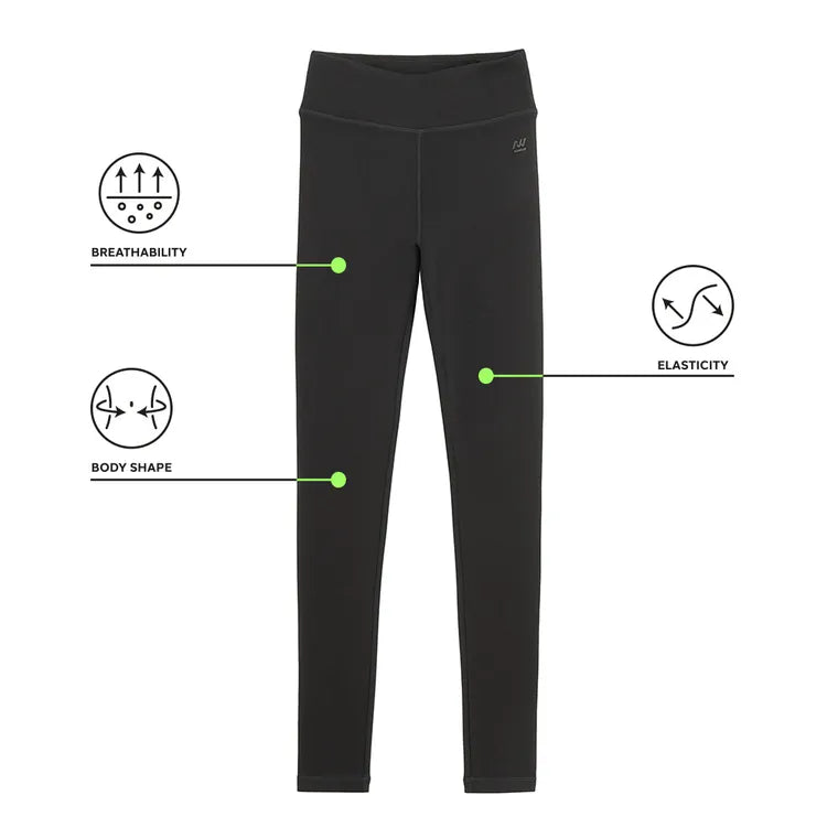 Legginsy high waist z wiskozą NOWEAR