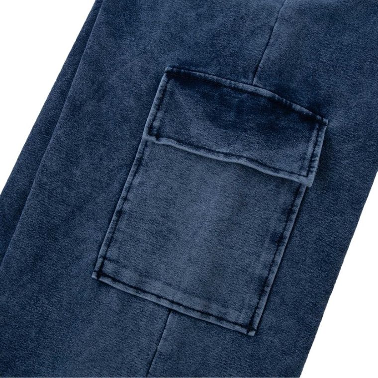 Spodnie dresowe dziewczęce, denim, Tup Tup