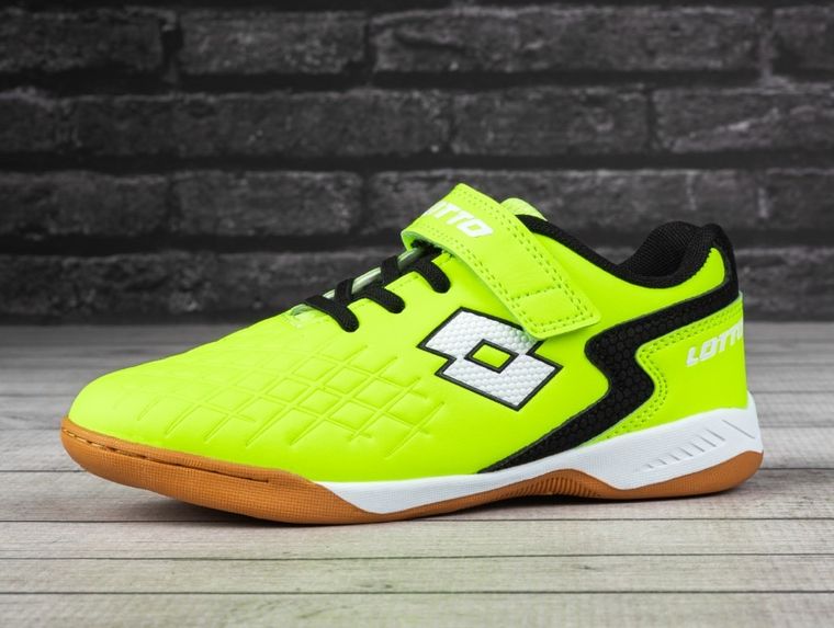 Buty piłkarskie dziecięce, halowe, mix, Lotto Dasher K