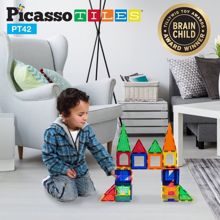Picasso, Diamenty, klocki magnetyczne, 100 elementów