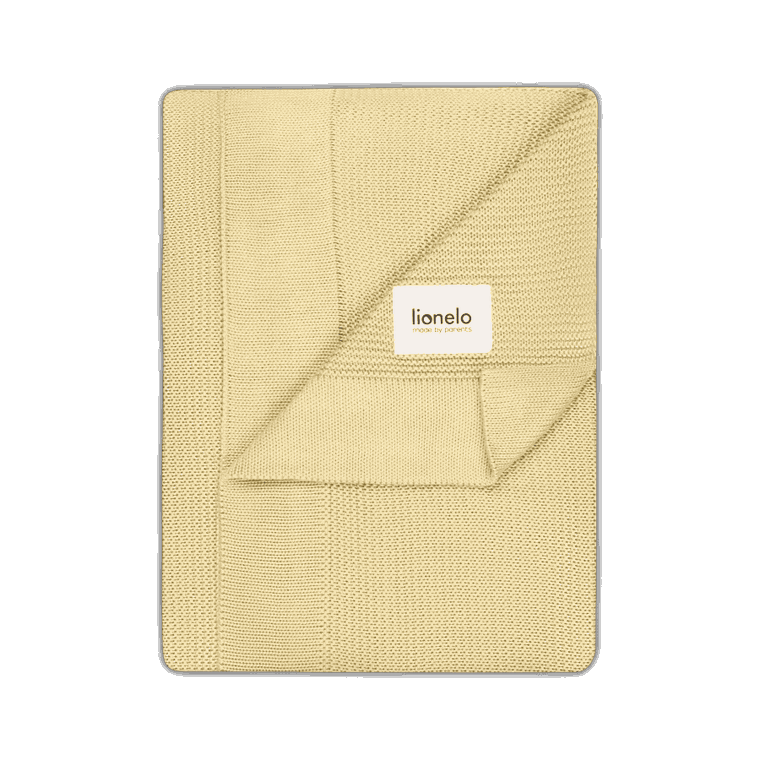 Lionelo, Bamboo Blanket, kocyk bambusowy, Beige Sand, 75x100 cm