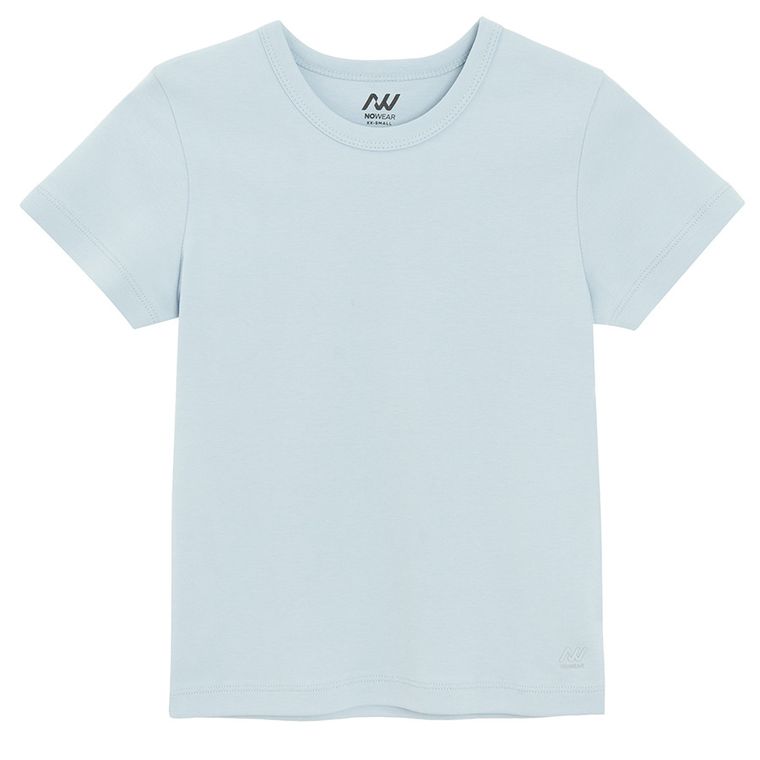 Bawełniany t-shirt o krótszym kroju NOWEAR