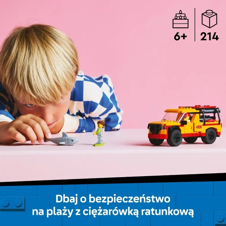 LEGO City, Furgonetka ratowników plażowych, 60453