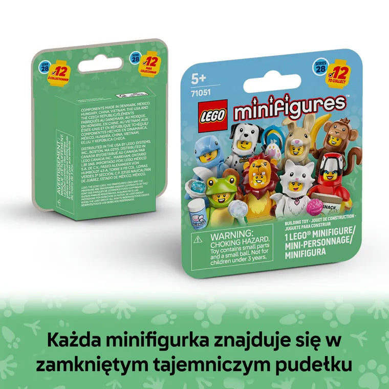 LEGO Minifigures, Seria 28 - Zwierzęta, 71051