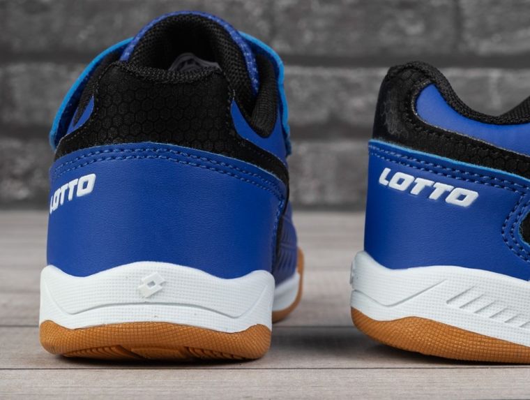Buty piłkarskie dziecięce, halowe, mix, Lotto Dasher K