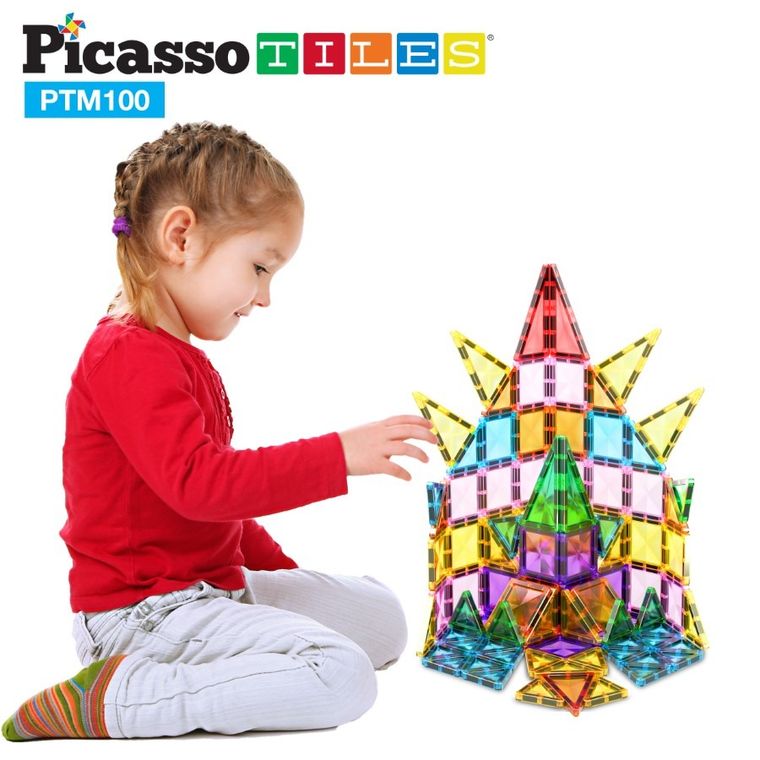 Picasso, Diamenty, klocki magnetyczne, 100 elementów