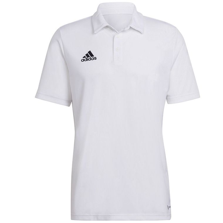 Koszulka polo męska z krótkim rękawem, czarna, Adidas Entrada 22 Polo