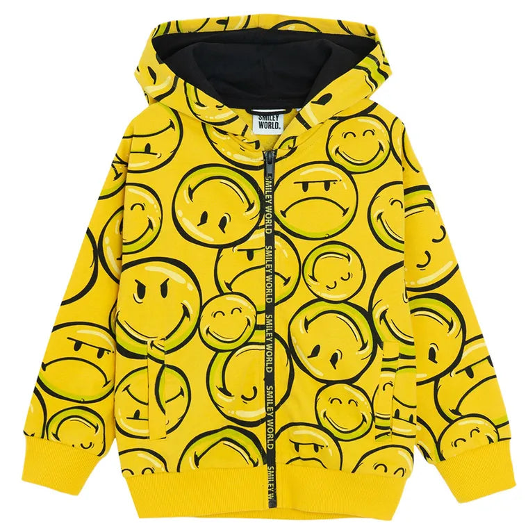 Cool Club, T-shirt chłopięcy, biały, SmileyWorld