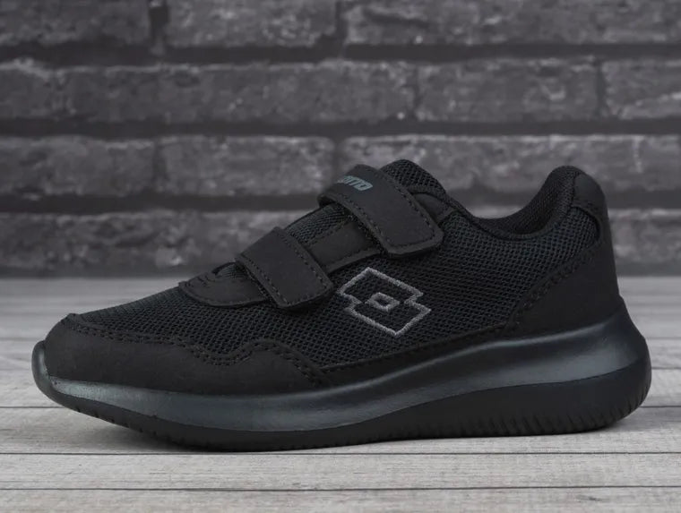 Buty sportowe dziecięce, czarne, Lotto