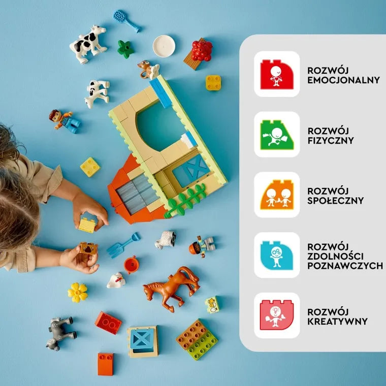 LEGO DUPLO Town, Opieka nad zwierzętami na farmie, 10416