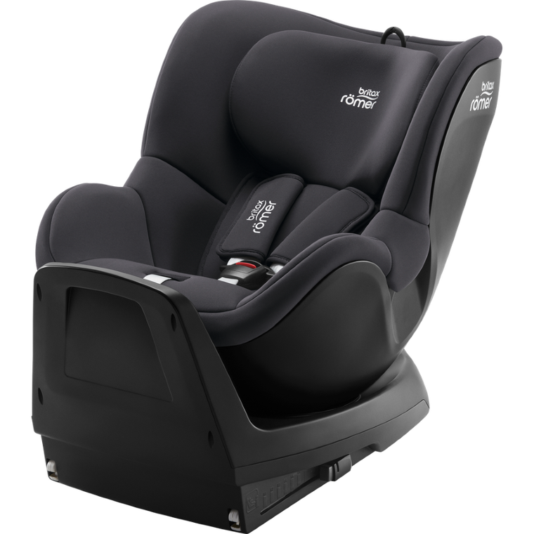 Britax Römer, Dualfix Plus, fotelik samochodowy, Midnight Grey, 40-105 cm