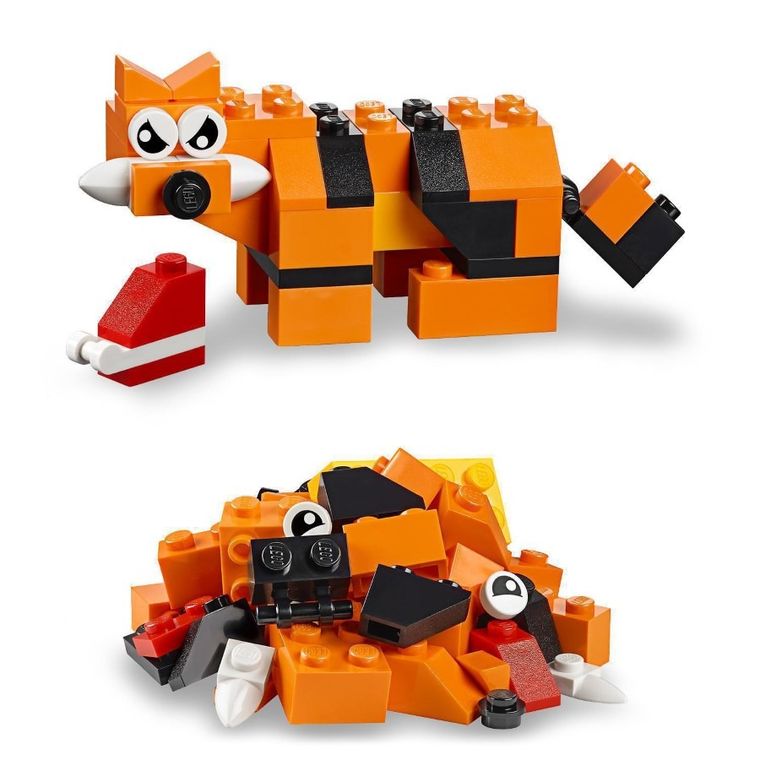 LEGO Classic, Kreatywne klocki LEGO, średni zestaw, 10696