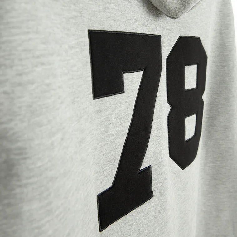 Szara bluza oversize z kapturem NOWEAR