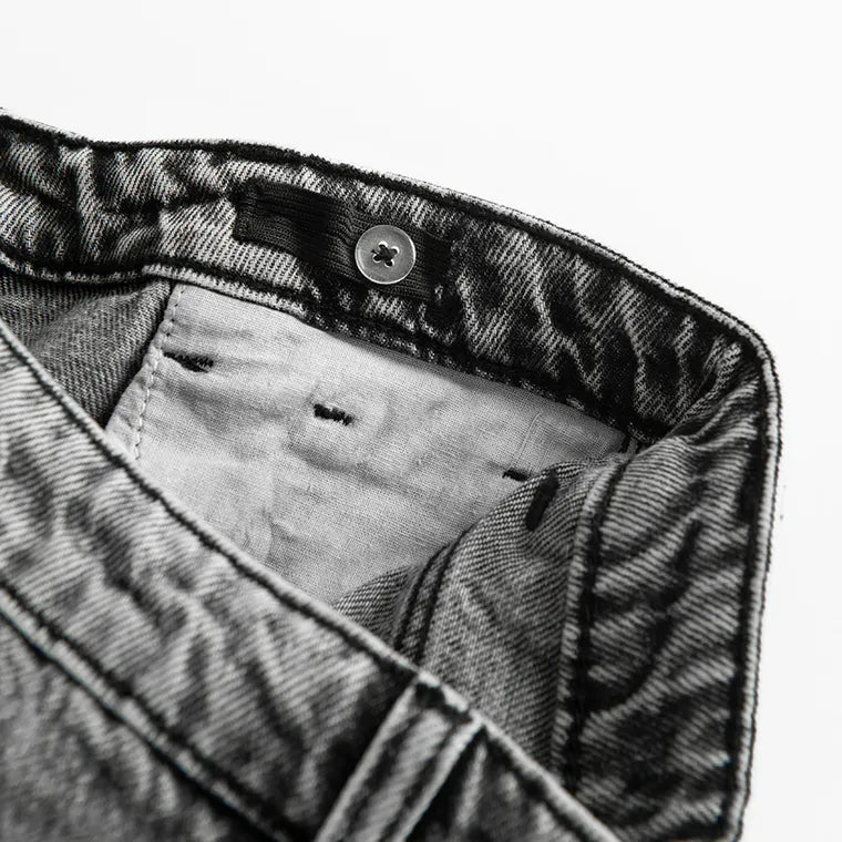 Jeansowe spodnie z regulacją o kroju wide leg, Cool Club
