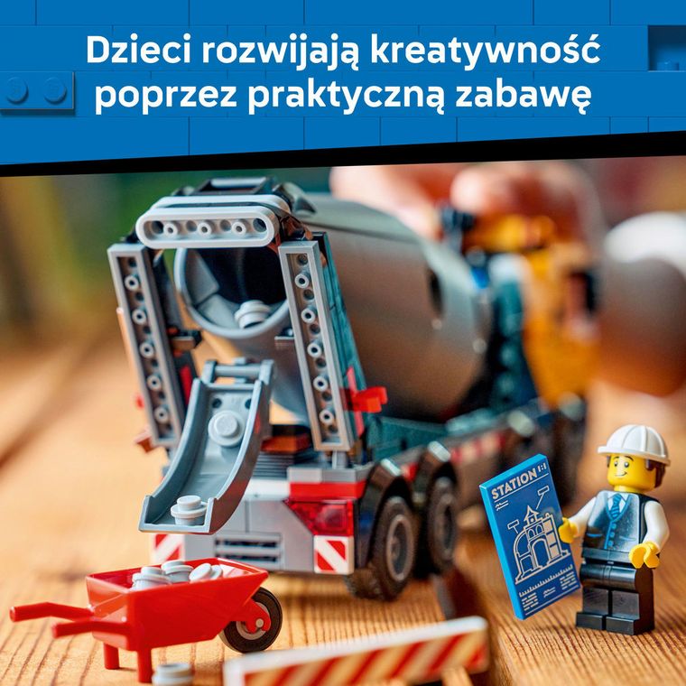 LEGO City, Betoniarka, 60478