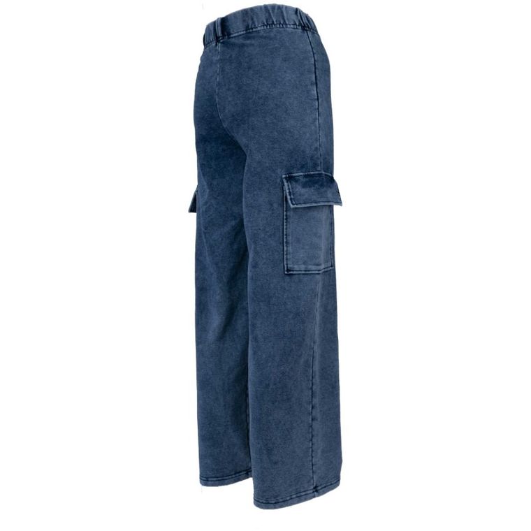 Spodnie dresowe dziewczęce, denim, Tup Tup