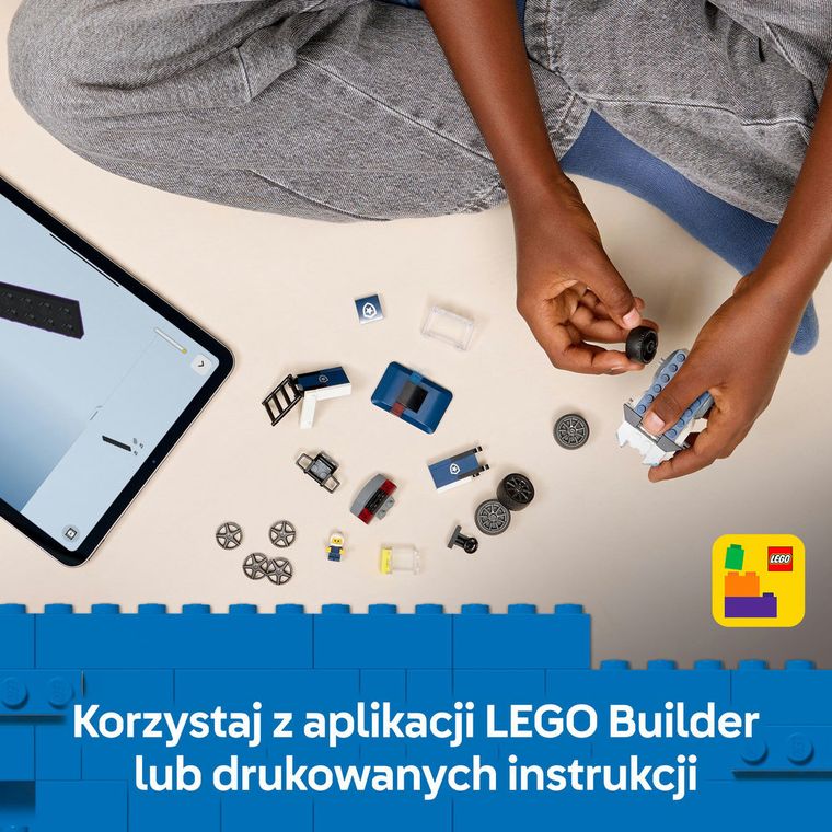 LEGO City, Pojazdy - Ciężarówka policyjna, 60481