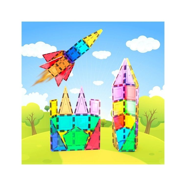 Picasso, Diamenty, klocki magnetyczne, 100 elementów
