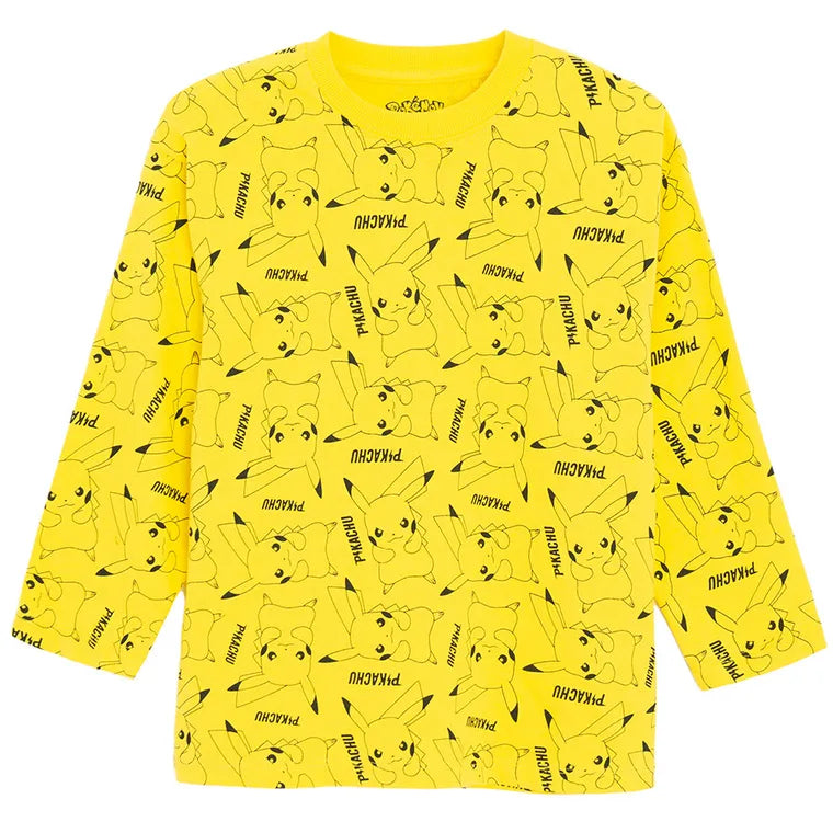 Cool Club, Bluzka chłopięca z długim rękawem, mix, Pokemon, zestaw, 2 szt.