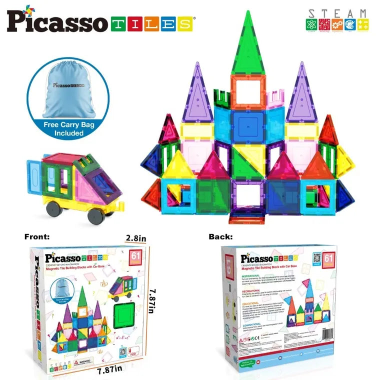 Picasso, Diamenty, klocki magnetyczne, 100 elementów