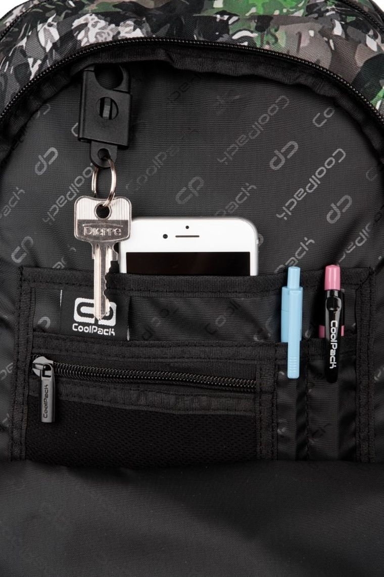 CoolPack, Drafter, plecak szkolny, 3-komorowy, Ashh