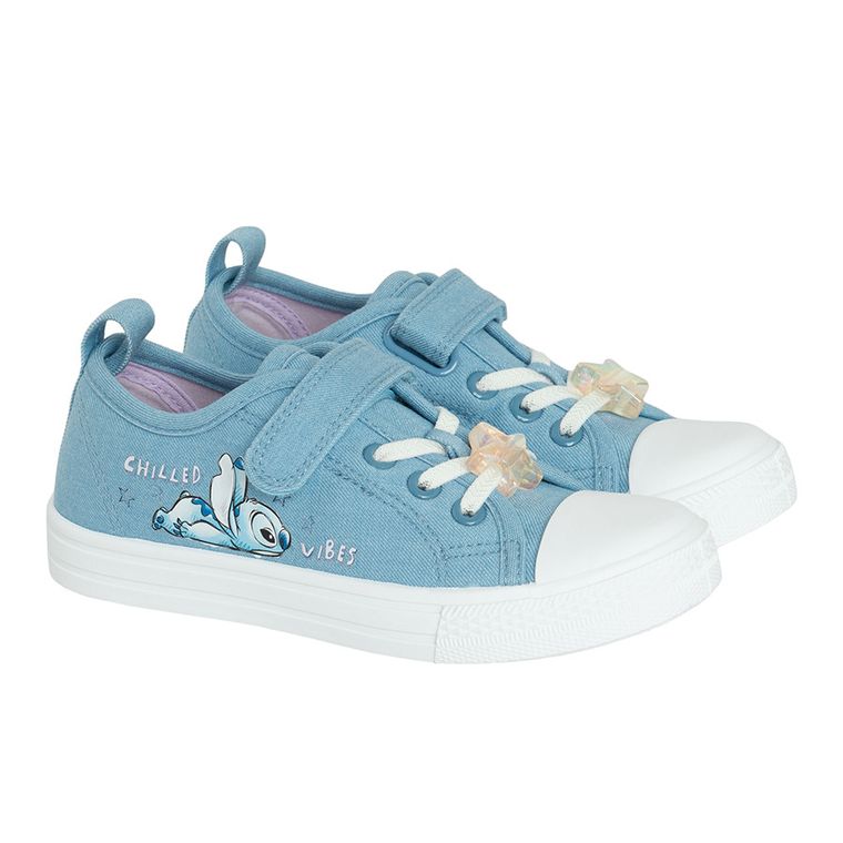 Cool Club, Trampki slip on dziewczęce, czarne, Lilo i Stitch