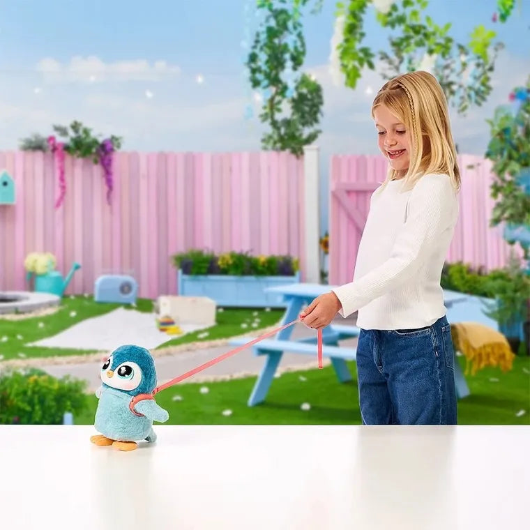 Little Live Pets, Chodzący Pingwinek Kiwaczek, maskotka interaktywna ze smyczą