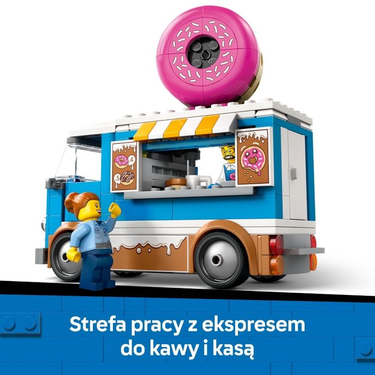 LEGO City, Mobilna pączkarnia, 60452