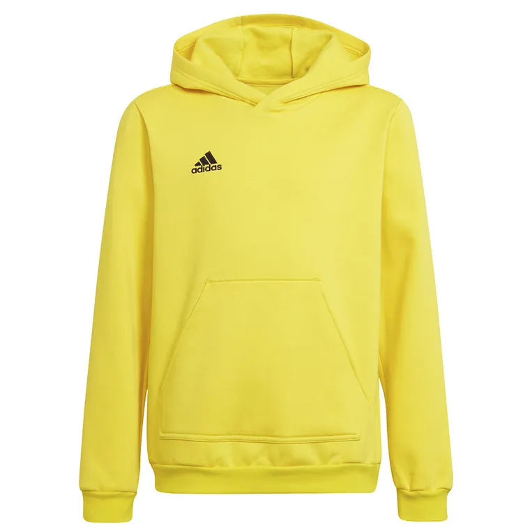 Bluza chłopięca z kapturem, czarna, Adidas Entrada 22