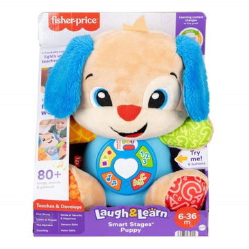Fisher-Price, Szczeniaczek Uczniaczek, Poziomy Nauki, zabawka edukacyjna