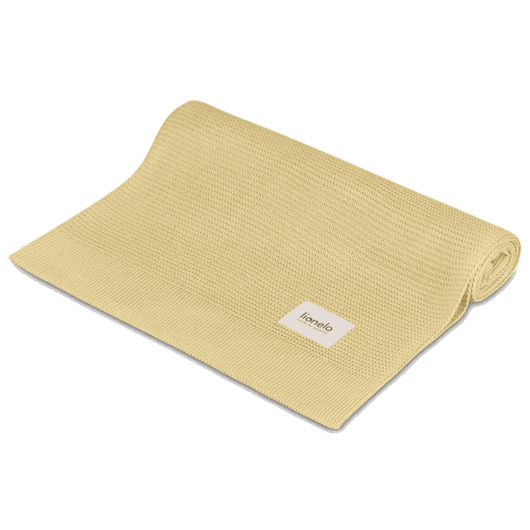 Lionelo, Bamboo Blanket, kocyk bambusowy, Beige Sand, 75x100 cm