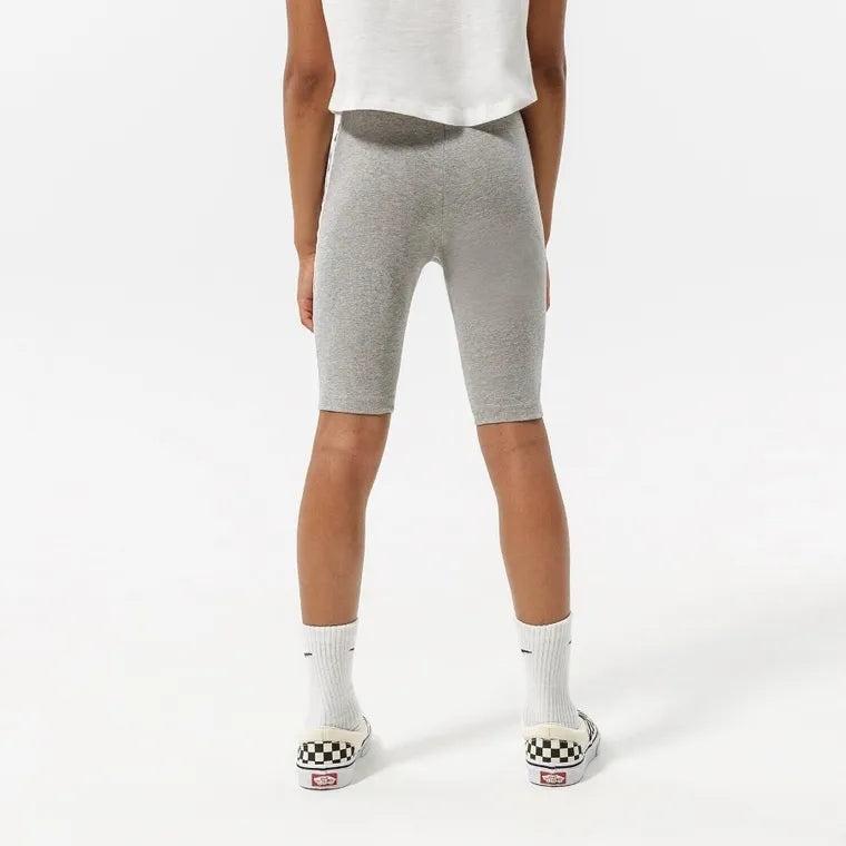 Legginsy dziewczęce, kolarki, szare, Adidas