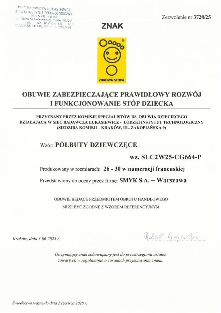 Cool Club, Kapcie dziewczęce, różowe, skórzana wkładka, Zdrowa Stopa