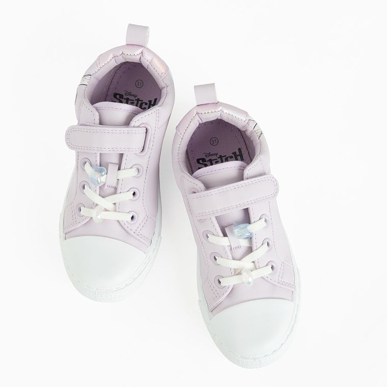 Cool Club, Trampki slip on dziewczęce, czarne, Lilo i Stitch