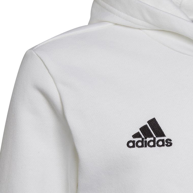 Bluza chłopięca z kapturem, czarna, Adidas Entrada 22