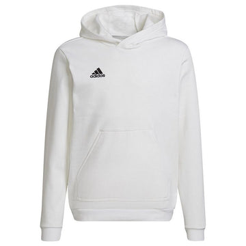 Bluza chłopięca z kapturem, czarna, Adidas Entrada 22