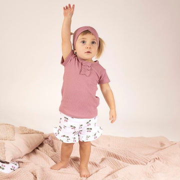 Szorty dziewczęce, białe, Nicol