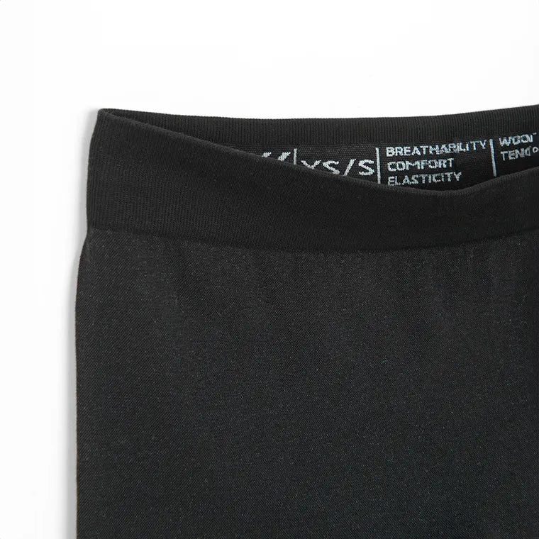 Różowe legginsy termoaktywne z domieszką wełny NOWEAR