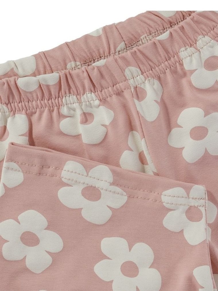 Legginsy dziewczęce, kolarki, beżowe, Tup Tup