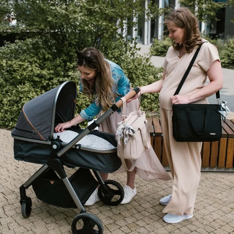 BabyOno, Carmen, torba do wózka dla mamy, czarna