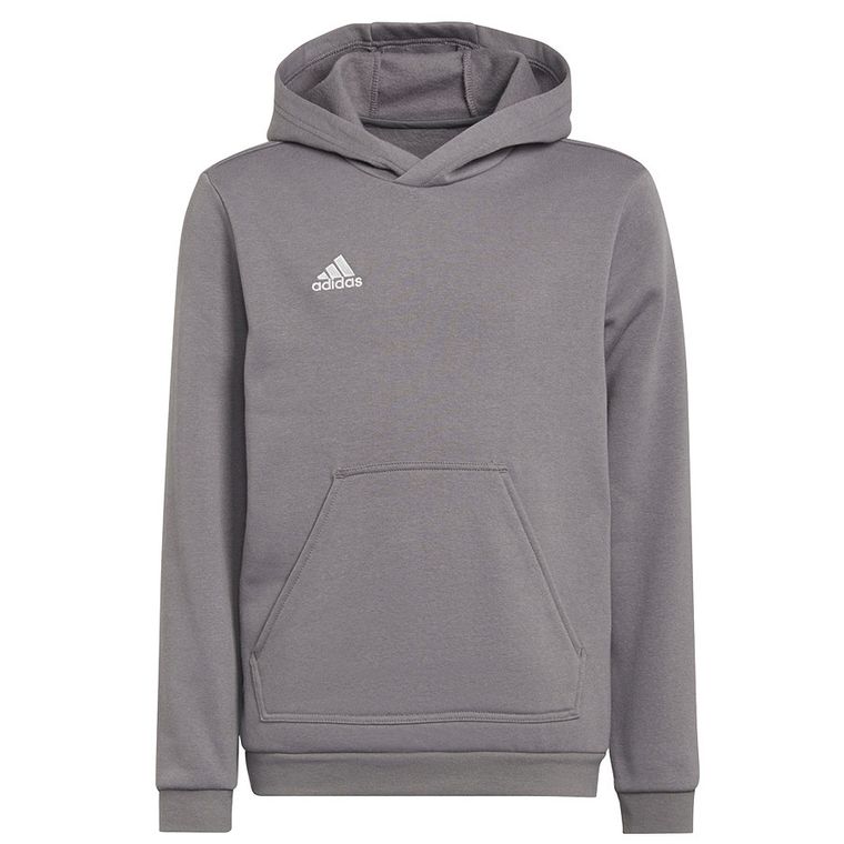 Bluza chłopięca z kapturem, czarna, Adidas Entrada 22