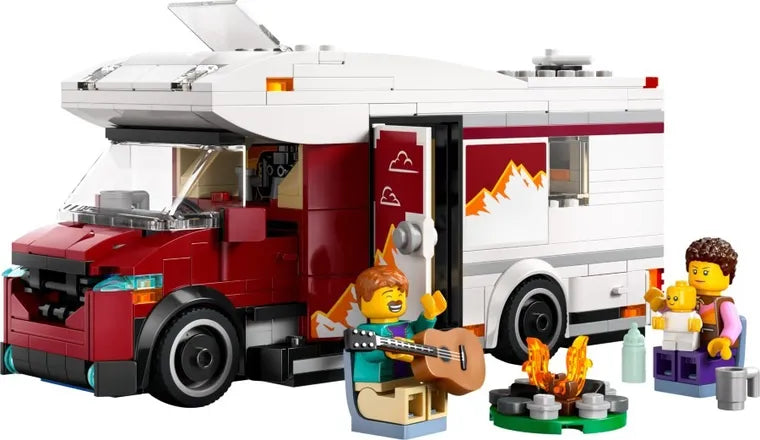 LEGO City, Wakacyjny kamper pełen przygód, 60454