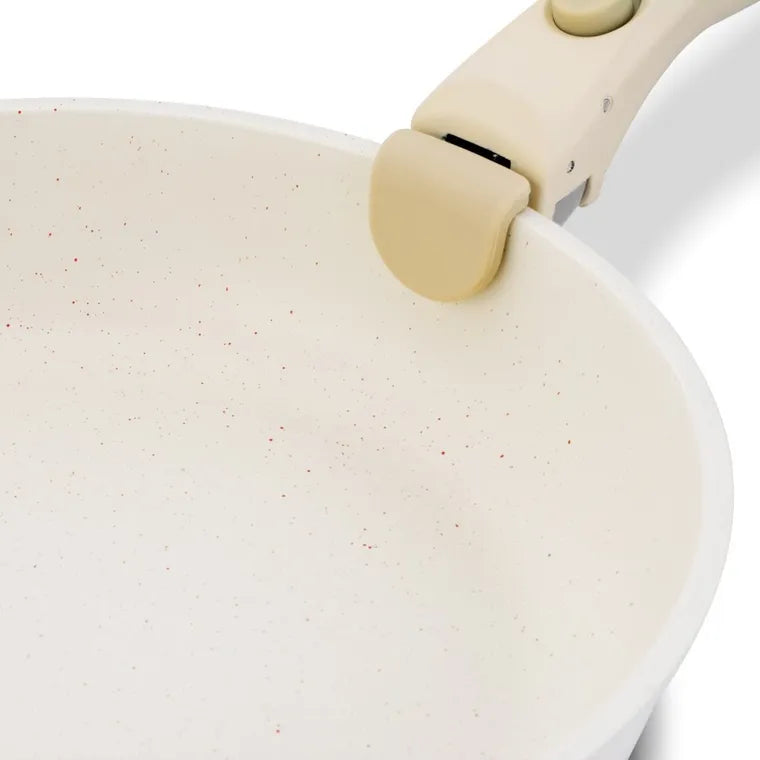Starke Pro, Compacti Creamy, komplet patelni, 3 elementy