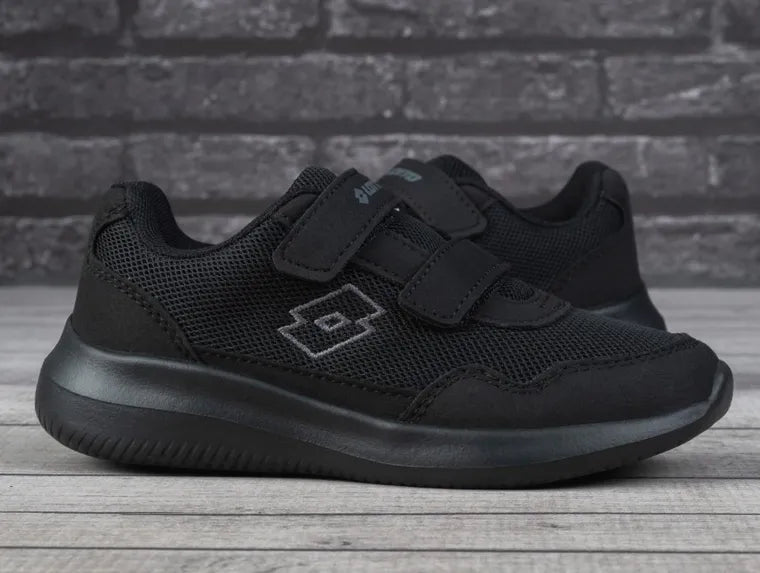 Buty sportowe dziecięce, czarne, Lotto
