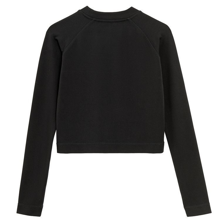 Dopasowana koszulka treningowa crop top NOWEAR