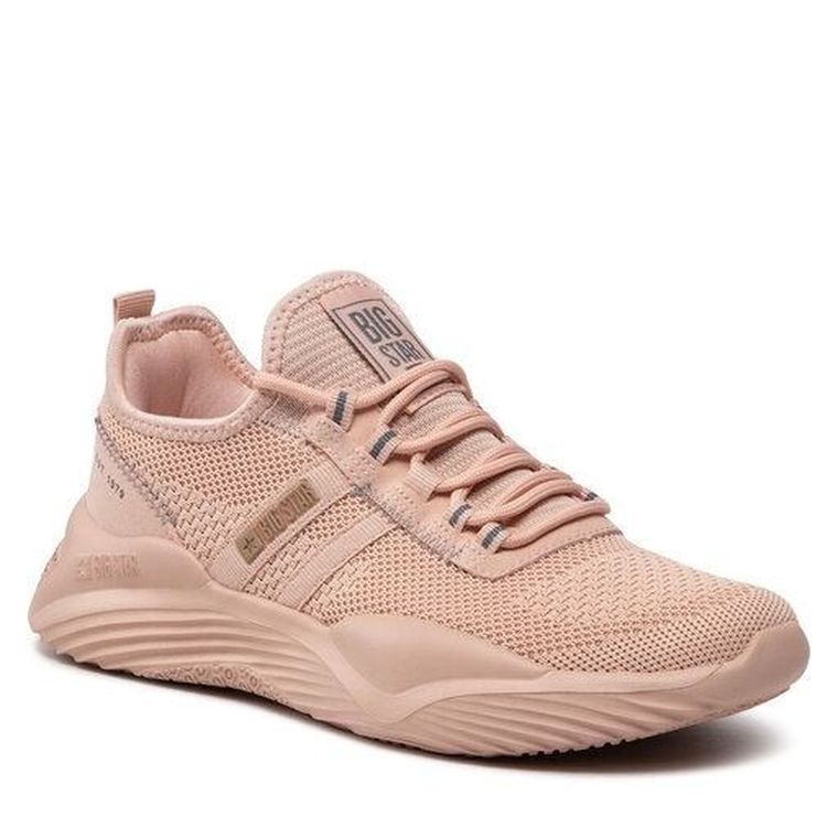 Buty sportowe damskie, różowe, Big Star